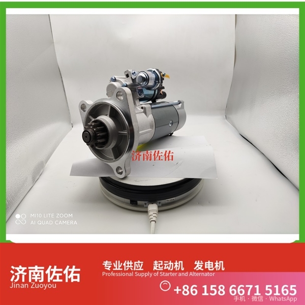 郑州LRS02751起动机AZF4579 康明斯 X11 神钢 SK250 J08E